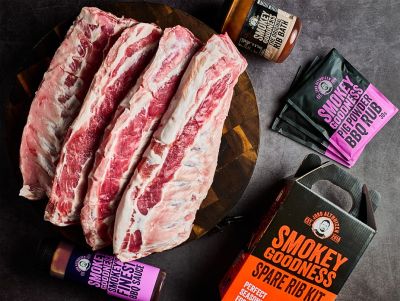 Smokey Goodness Spare Rib BBQ Box