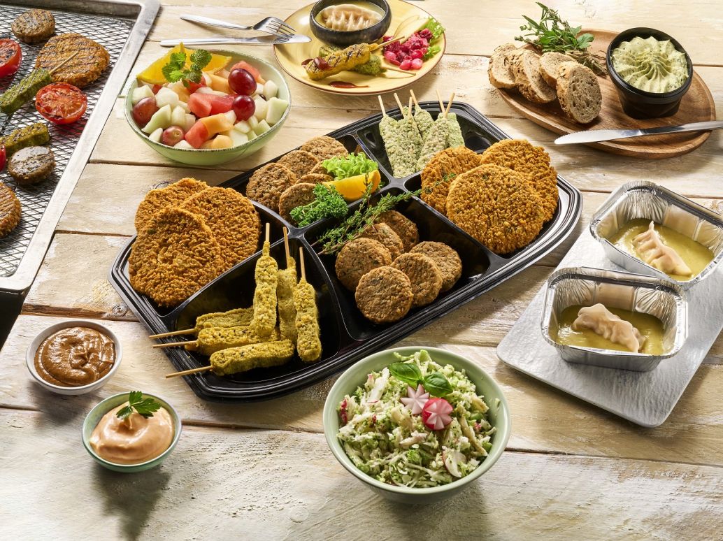 Vegan Deluxe Grillmenü